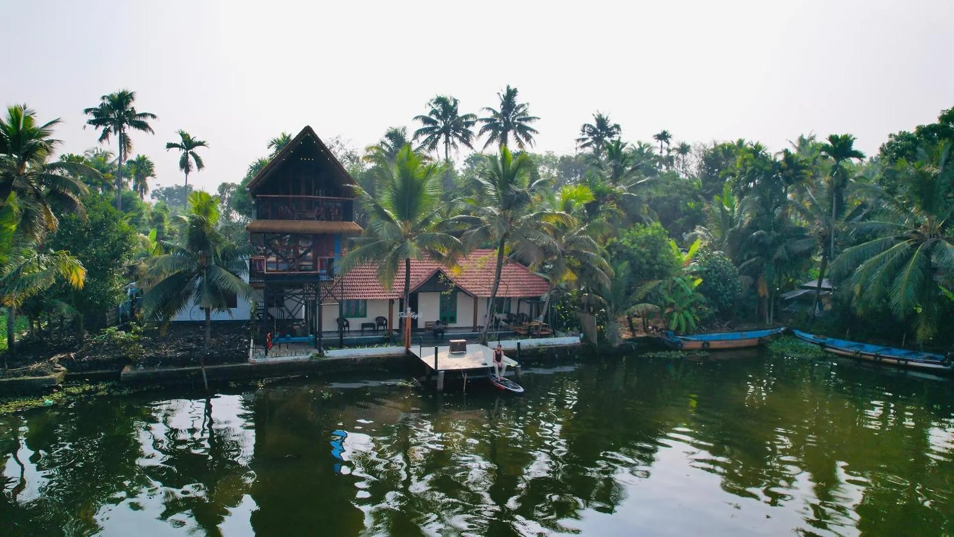 شقة Tulsi Kayal Retreat Champakulam 0*,